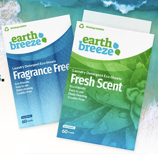 Earth Breeze Eco Sheets Laundry Detergent Review // Zero Waste